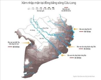 Xâm nhập mặn tại Đồng bằng sông Cửu Long - những giải pháp ứng phó hiệu quả trong điều kiện biến đổi khí hậu